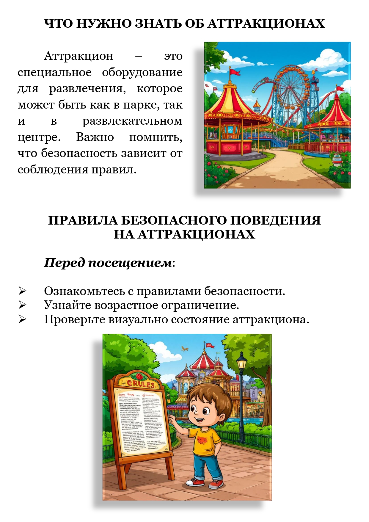 3 Аттракционы правила безопасного веселья page 0002